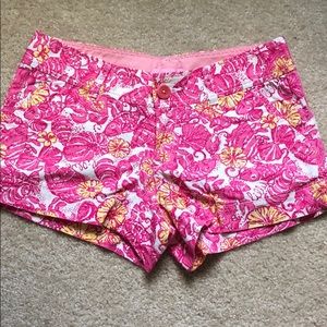 Lilly Pulitzer Patterned Pink Callahan Short